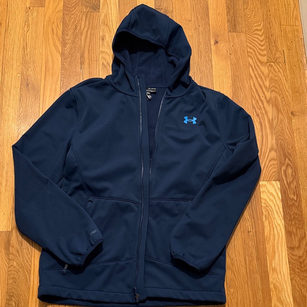 Under Armour Dark Blue Full-Zip Hoodie